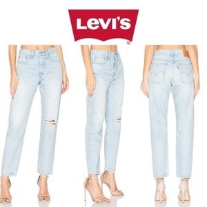 LEVI’S Wedgie Icon Selvedge Jeans Desert Delta 24